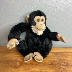 Ganz Webkinz Signature Chimpanzee Plush Stuffed‎ Animal WKS1002 No Code